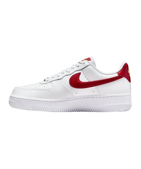 nike air force 1 damen weiß mit rotem haken|nike air force 1 weiß herren.